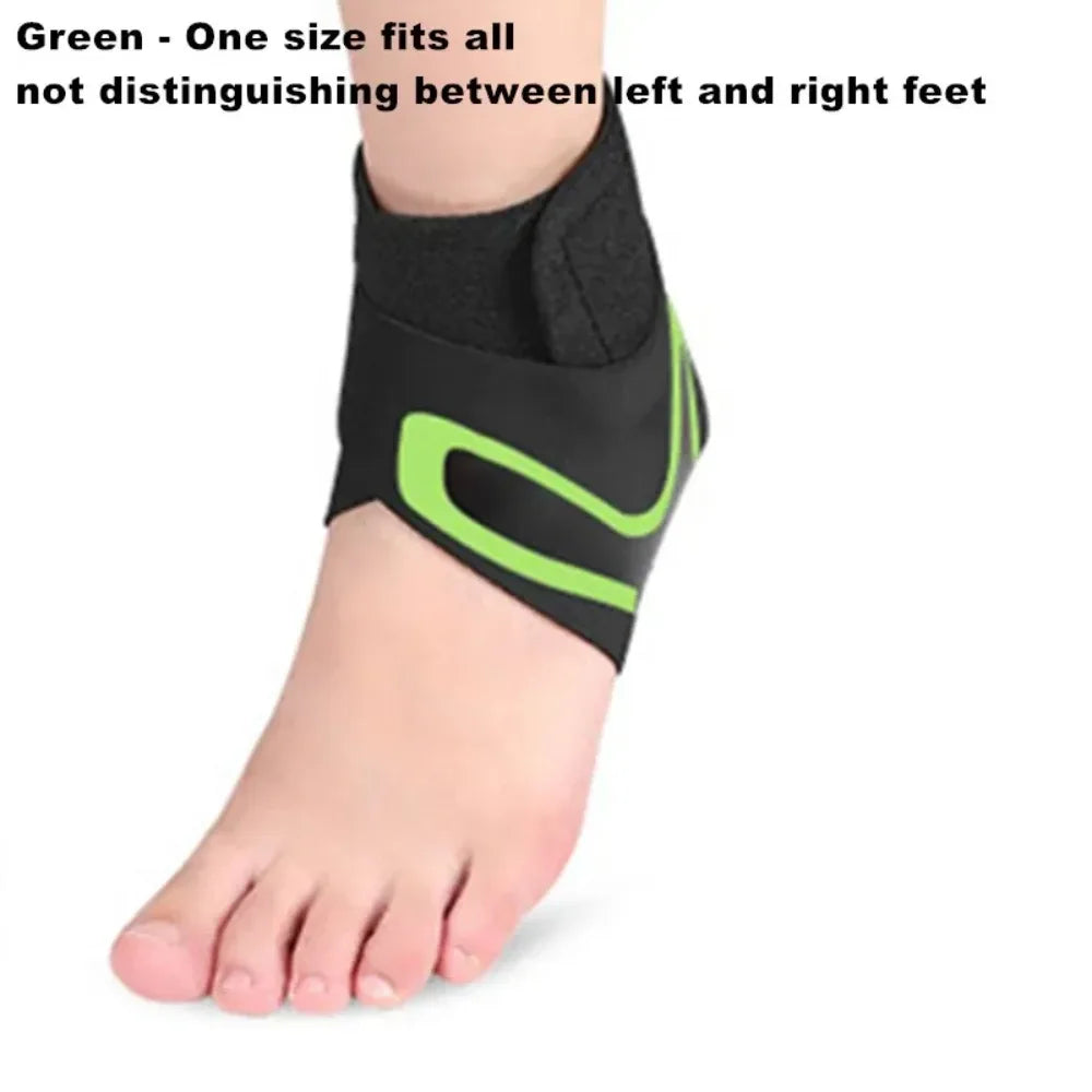 RHBJ 1Pcs Sports Compression Ankle Support Brace Ankle for Men Women Anti-sprain Stabilizer Foot Care Tool for Running Football