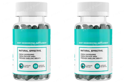 Chlorophyll Capsules - Natural Plant-based Daily Supplements Containing Herbal Ingredients - Plant-based Capsules