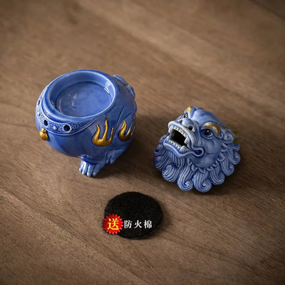 New decorative item: Ceramic incense burner, creative and retro PI Xiu incense burner, home decoration