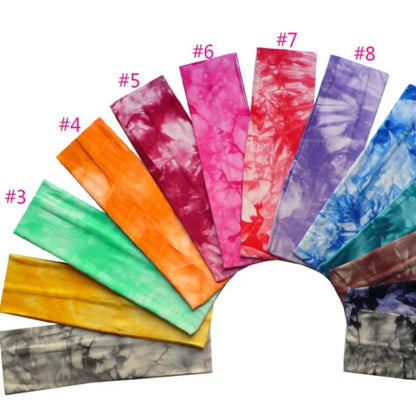 Sports Fitness Headwear Stretchy Yoga Running Head Band Breathable Headscarf Sweatband for Women Men Gym Supplies
