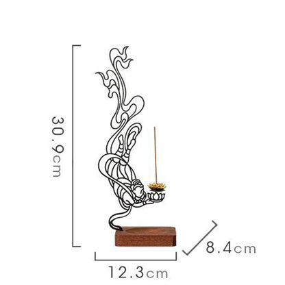 Modern Indoor Incense Burners Sculptures Figurines Incense Burners Living Room Aroma Diffuser Decor Aroma Diffuser Creative