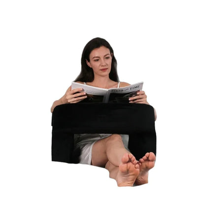 Portable Reading Pillow Lightweight Foldable Cushion Comfortable Back Support For Reading Office Home Outdoor Relaxation