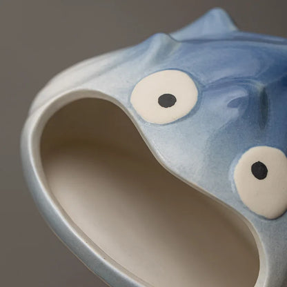 Flame-scented Fireplace Cute Cartoon Ceramic Incense Burner Home Fragrance Products Incense Burners