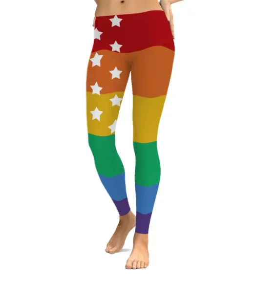 Autumn Poker Flower Leggings Halloween Printed Fashion Stretch Female Leggins For Women Leggin Punk Rock Clothing