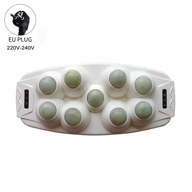Heat Therapy Natural Jade Massageadon Physical Therapeutic Device For Body Tens Massage Relaxation and Muscle Stimulator
