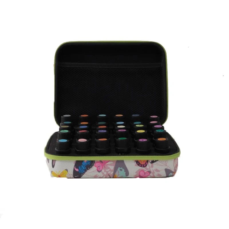 Essential Oil Storage Case for DoTERRA 30 Slots 5ML 10ML 15ML Essential Oil Storage Bag Aromatherapy Perfume Hanging Organizer