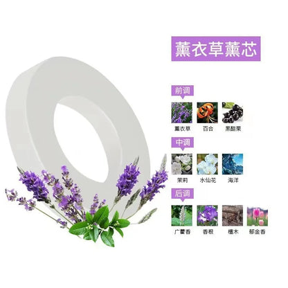 Solar Car Air Freshener Rotating Aromatherapy Diffusing Durable Perfume Diffuser Auto Fragrance Deodorant Car Interior Decor