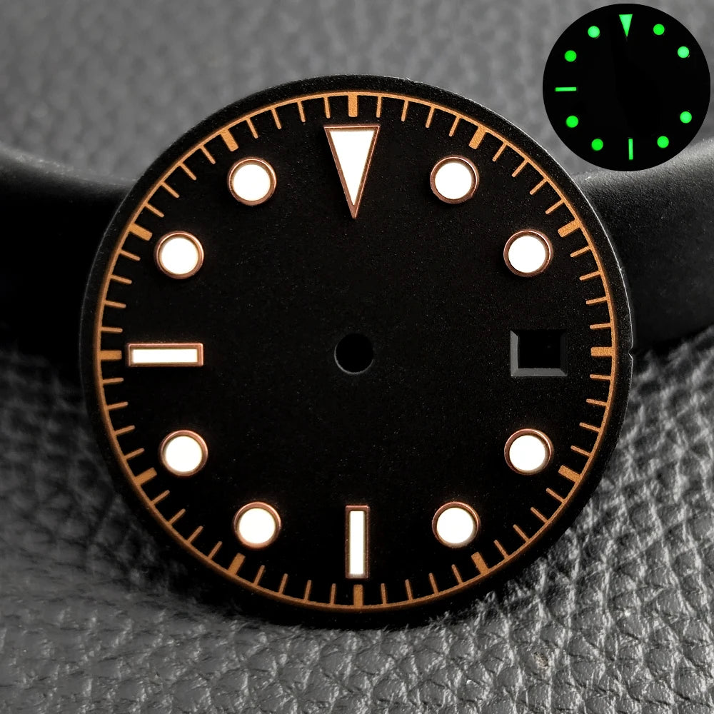 41mm Men's M8215 Watch Accessories Stainless Steel High Quality Case Sapphire Glass Suitable For M8215 Movement 31mm Dial