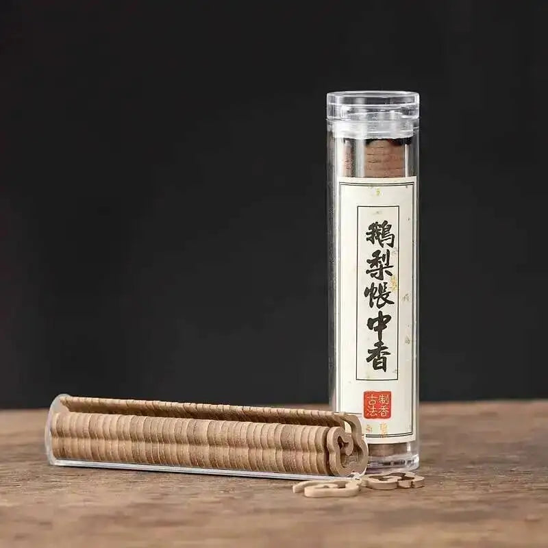 Pure Natural Disk Incense Mini Incense Burner Incense Meditation Reed Diffuser Plant Extract Sandalwood Cinnamon Incense