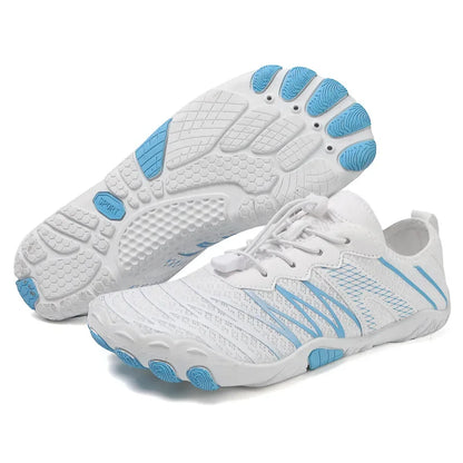 Men's Water Wading Shoes Outdoor Rubber Soles, Anti Slip Lightweight and Comfortable Hiking Shoe Women's Fitness Training Shoes