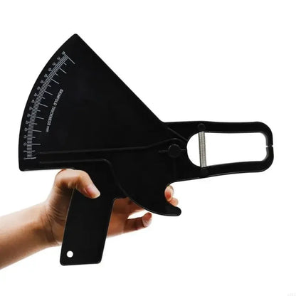 Body Fat Loss Tester Calculator Fitness Caliper Clip Measurement Fat Chart