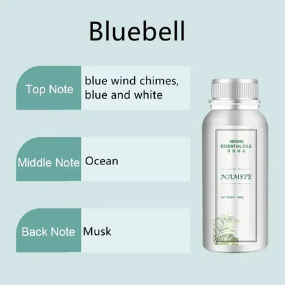 500ML Aromatherapy Oil Air Purifier Suitable for Aroma Diffuser Air Fresheners Humidifier Car Smoke Generator House Air Ionizer