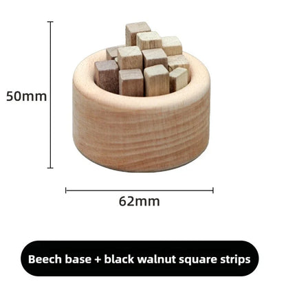 Essential Oil Diffuser With Diffuser Rods Smokeless Fragrance Wooden Fireless Aromatherapy For Home Decor Office Car Craft