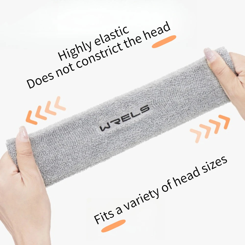 Breathable Headband with Loop Strap for Sports Sweat-Wicking and Moisture-Absorbing for Badminton Running Fitness Basketball