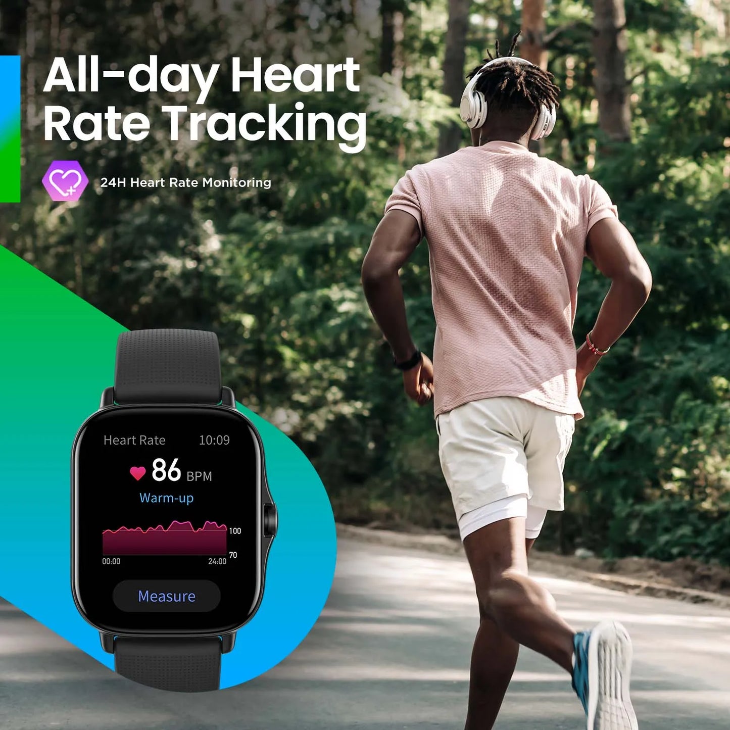 Amazfit GTS 2 Smartwatch 5ATM Waterproof All-round Health and Fitness Tracking Smart Watch ALEXA Built-In 95-90New Smart Watches