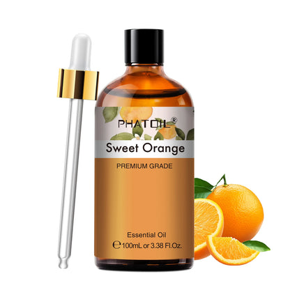 PHATOIL 100ml Aromatherapy Essential Oil-Lavender Rose Vanilla Eucalyptus Sandalwood Pine Needles for Diffuser,Candle Making