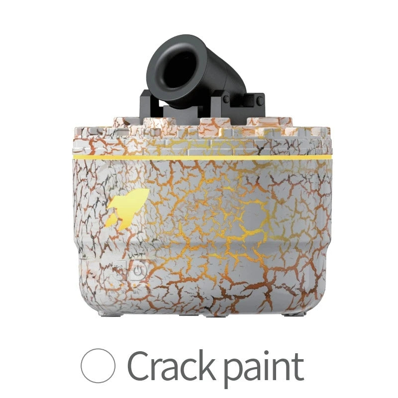 Creative Volcanic Crack Light Artillery Air Humidifier Aromatherapy Diffuser for Home Desktop Ring Spray Electric Aroma Diffuser