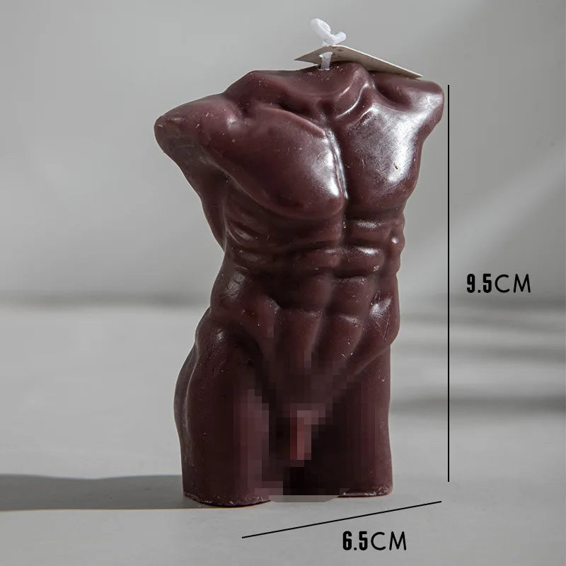 Creative Men and Women Body Aromatherapy Candles Handmade Candle Ornament Gift