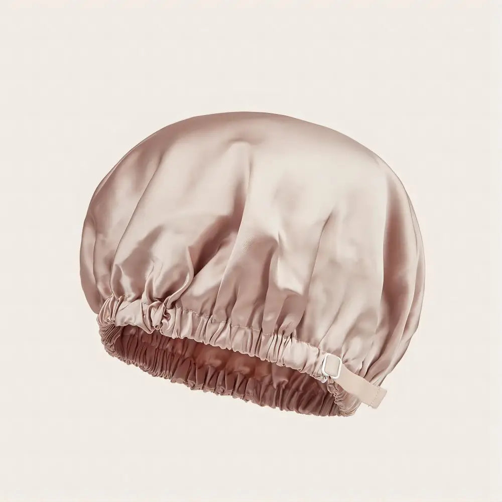 22 Momme 100% Mulberry Silk Bonnet for Sleeping Women, Adjustable Double Layer Silk Hair Wrap for Sleeping Hair Care