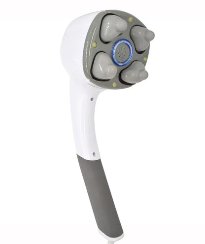 Handheld Electric 4D Vibration Massage Hammer for Neck Back Shoulder Pain Relief Body Roller Acupressure Muscle Relaxation
