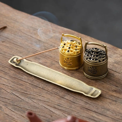 New Hollow Out Incense Burner Metal Classical Elegance Aromatherapy Stove Ancient Style Incense Holder Home Interior Decoration