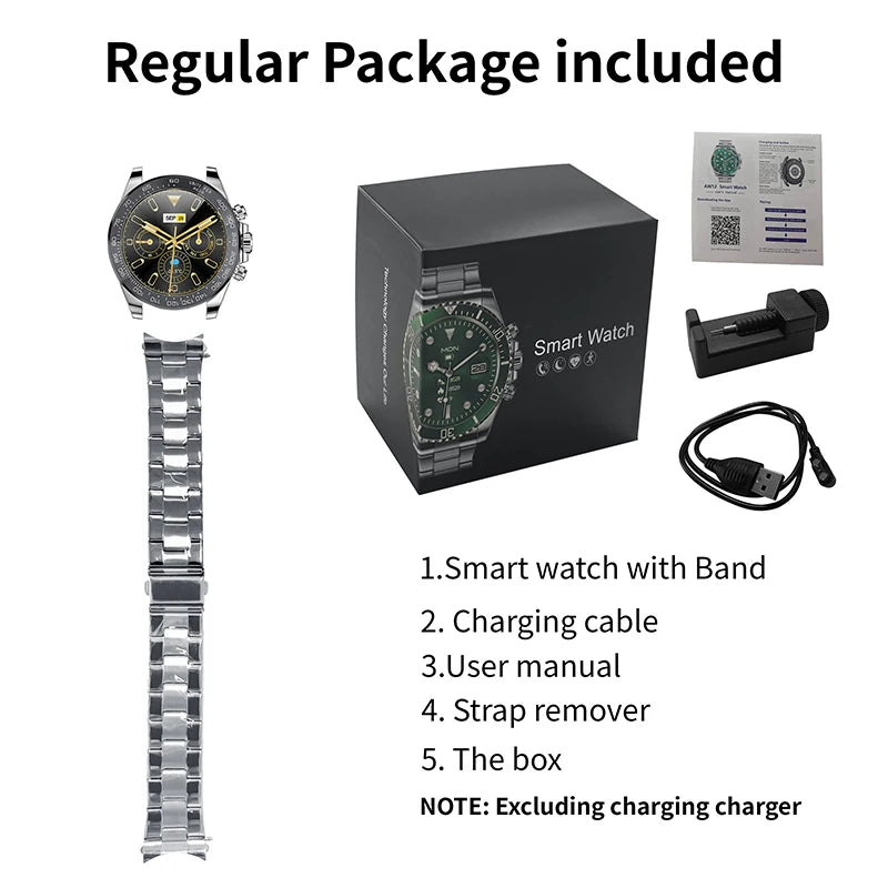 Smartwatch Smart Watch Man DIY Watchface 2026 Aiweile AW13 Pro Fitness Tracker Sport Business Bluetooth Call Hebrew Korean