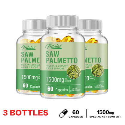 Saw Palmetto – Men’s Prostate Health, Prevents Hair Loss and Relieves Frequent Urination