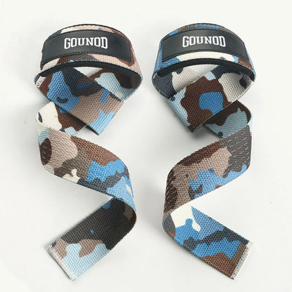 GOUNOD Weightlifting Wrist Straps Strength Training Adjustable Non-slip Gym Fitness Lifting Strap Wrist Support Grip Band