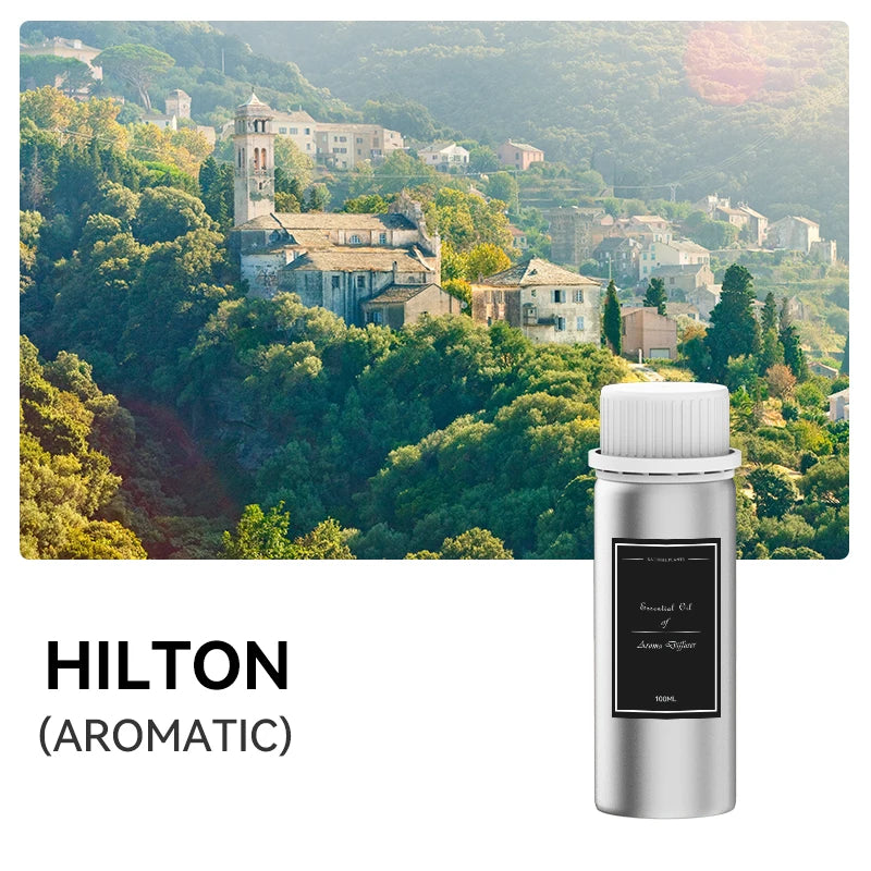 100ml Aluminum Bottle Essential Oil Car Aromatherapy Machine Essential Oil Supplement Suitable For Home Aromatherapy Machine