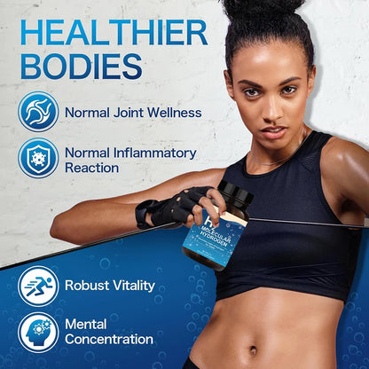 H2 Molecular Hydrogen Water Tablets Hydrogen & Magnesium Supplement Support Energy Production, Recovery, Cognitive Function