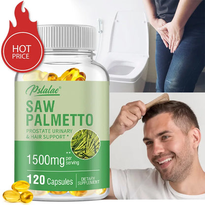 Saw Palmetto – Men’s Prostate Health, Prevents Hair Loss and Relieves Frequent Urination
