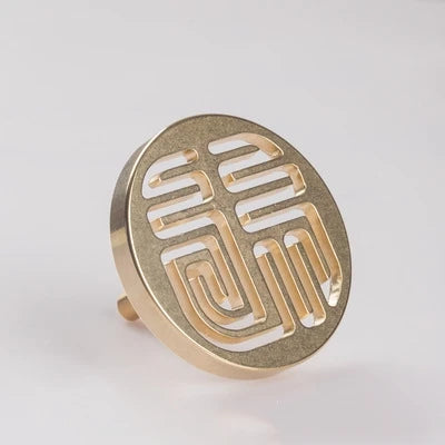 Pure Copper Incense Seal Incense Products Tools DIY Household Indoor Play Incense Tuo Incense Ash Incense Mold Supplies Entry