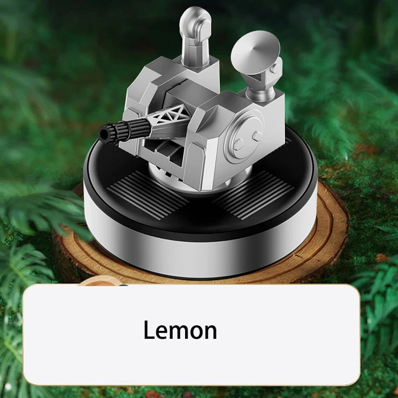 Car aromatherapy ornament Personalized and Creative Aromatherapy Solar powered aromatherapy ornament Automatic Rotating Aromathe