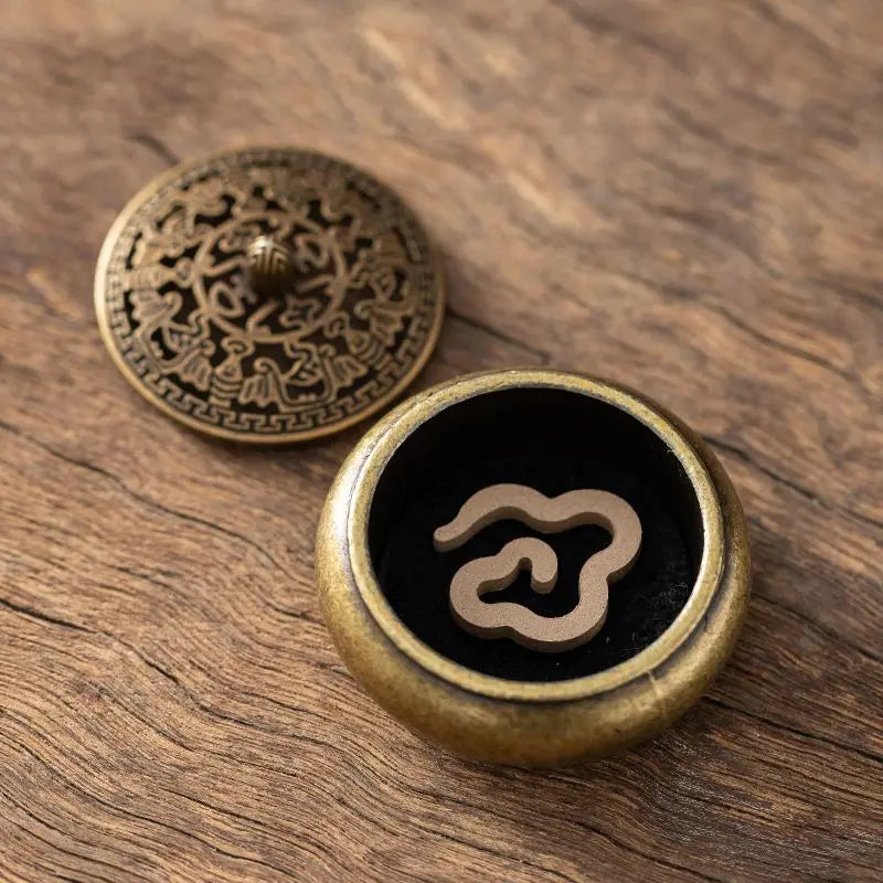 XiaoXiangyun Incense Coil Long-lasting Fragrance Meditation Incense Coil Pure Natural Coil Incense Mini Incense Burner Incense