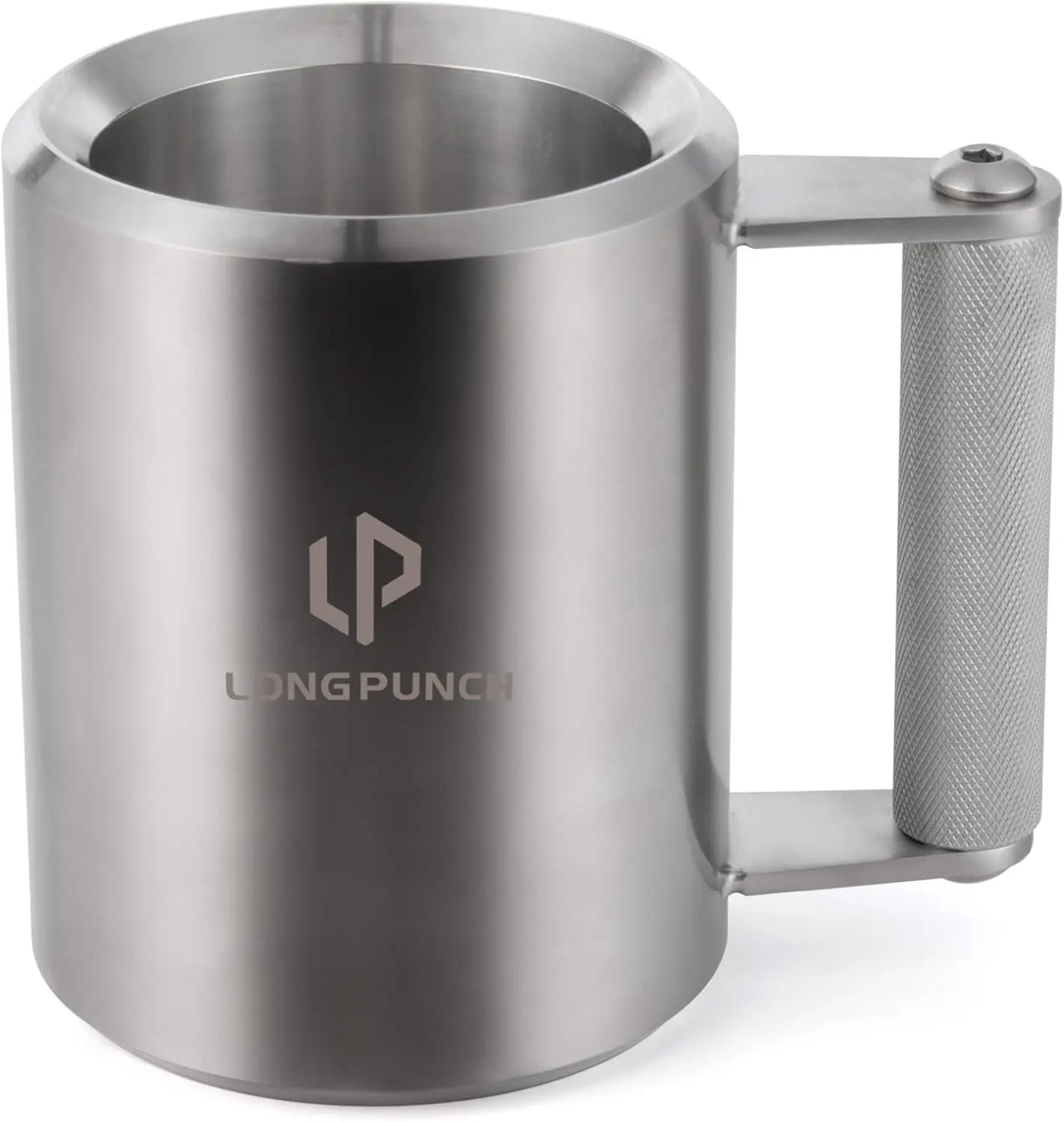 Heavy Mug 10KG/22LB 14 oz, Stainless Steel Overweight Dumbbell Cups, Fitness Sports Water Cup, Funny Beer Mug, Gym Workout and C