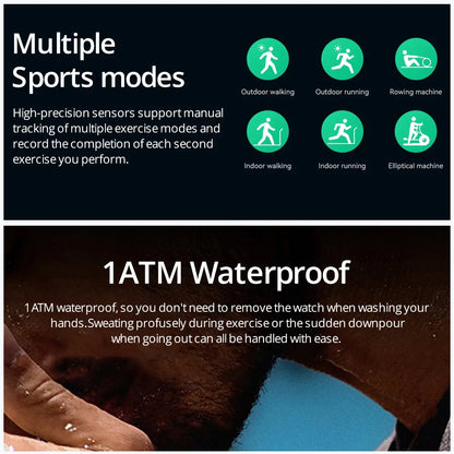 2026 New VITRO Screenless Smart Bracelet ECG SOS Heart Rate Blood Pressure Sports Fitness Waterproof NO Screen Smart Bands