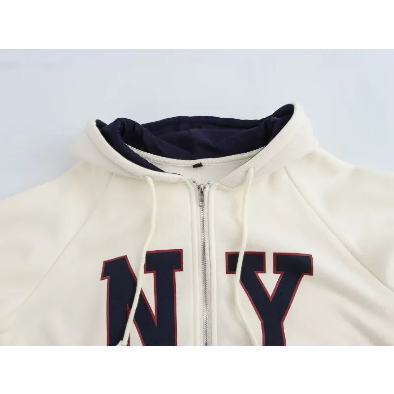 Pants Set Woman Two Pieces Casual Elegant Preppy Style Long Sleeve Sets Autumn Outfits Sweat Suit Sets Y2k Outfit Set
