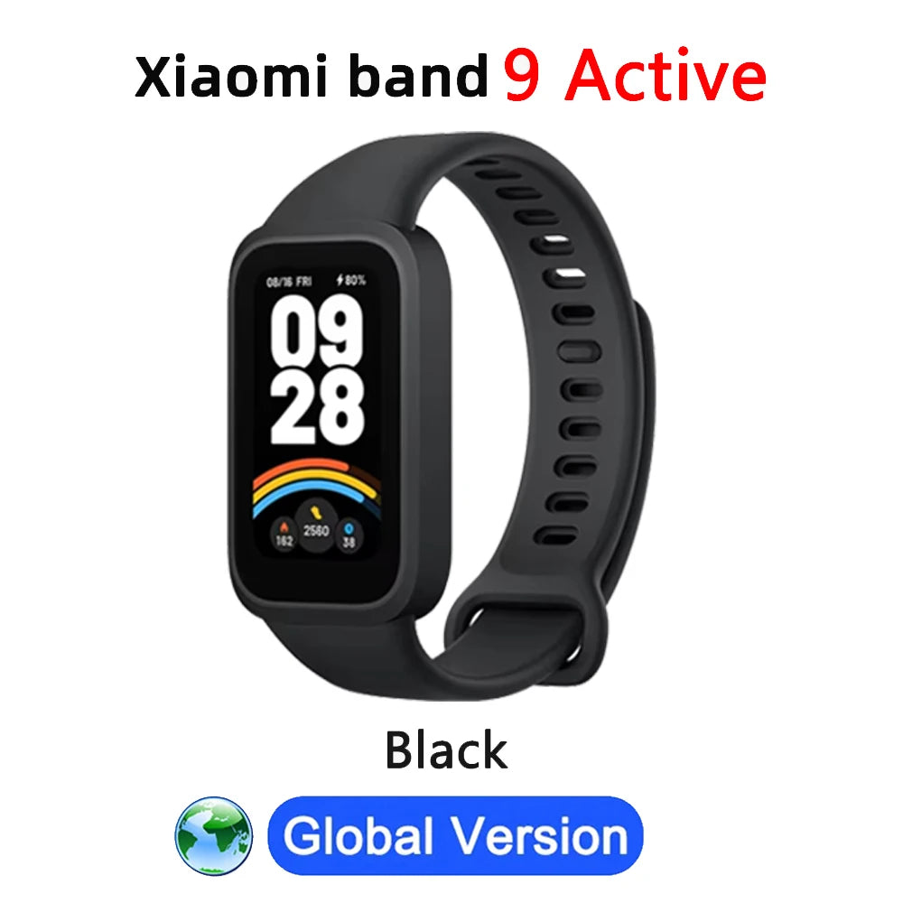 Xiaomi Smart Band 9 Active Global Version 1.47'' TFT Display 5ATM Waterproof Sports Bracelet 18-days Battery Life Mi Fitness
