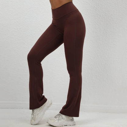 Scrunch Sport Flared Legging Pants Raises Butt Women Clothing High Waist Yoga Pants Gym Tights Push Up Leggings for Fitness 2025