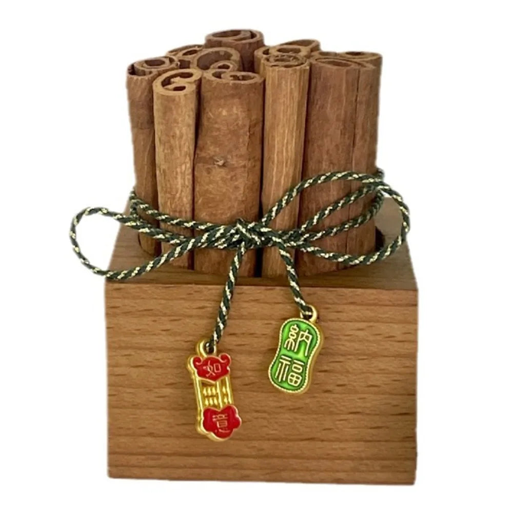DIY Cinnamon Aromatherapy Diffuser Refillable Unique Wooden Essential Oil Diffusers Creative Volatile
