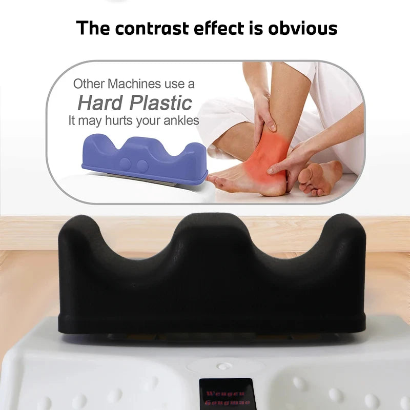 Electric Leg Swing Machine - Ankle & Leg Relaxation Therapy for Muscle Soreness Relief, Chiropractic Recovery and Home Physiothe