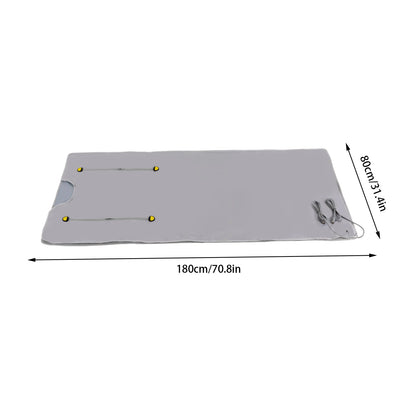 Portable Sauna Blanket Zipper Design Relaxing Heating Sauna Blanket 35-80℃ for Home Spa Salon Body Relaxation