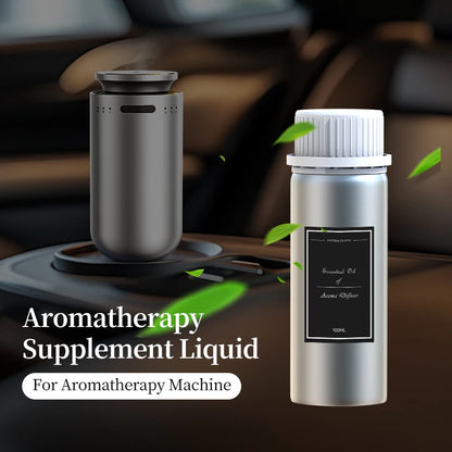 100ml Aluminum Bottle Essential Oil Car Aromatherapy Machine Essential Oil Supplement Suitable For Home Aromatherapy Machine