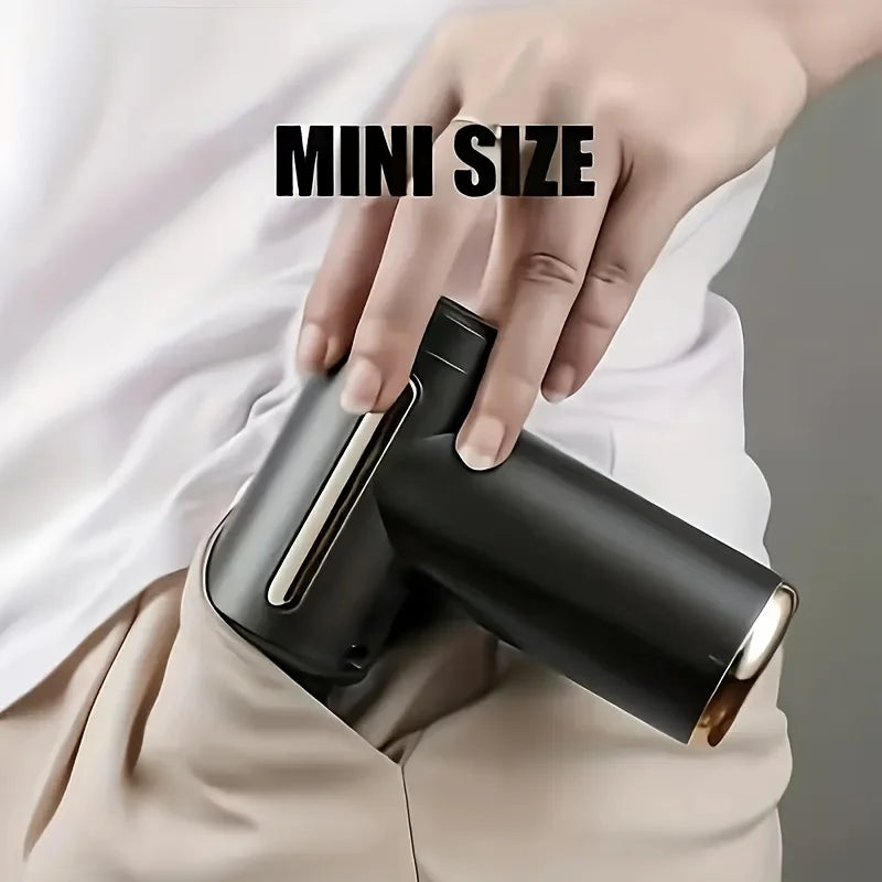 Fitness Hammer Compact Deep Tissue Massager -USB Rechargeable Fascia Gun Muscle Massage Device Featuring 4 Interchangeable Heads