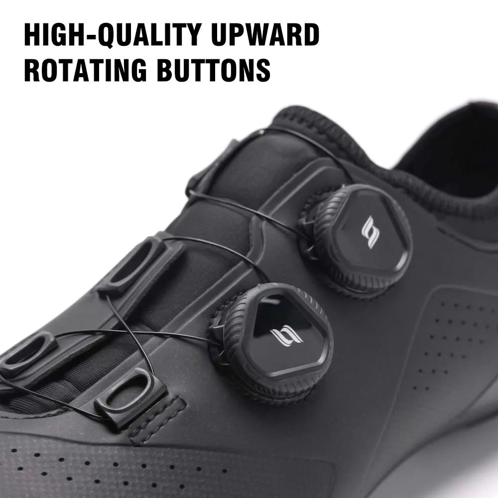 WILDTO Glass Fiber Cycling Shoes Outdoor Hardness9 Wear Resistant Road Riding Sneakers Unisex Adjustable Pro Racing Bicyle Shoes