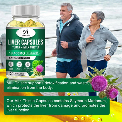 Liver Supplement, Support Liver Function Health, Powerful Antioxidant & Detoxifier, Heart Health & Healthy Cholesterol Levels