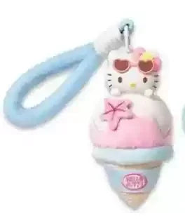 New Hello Kitty Summer Series Blind Box Sanrio Plush Aromatherapy Custom Mystery Surprise Boxes Pendant Doll Toy Gift Keychain
