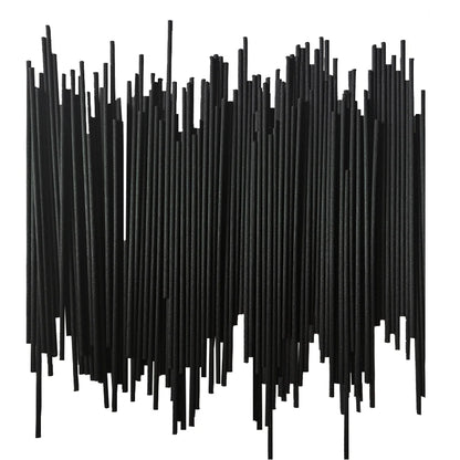 150pcs Black Aromatherapy Diffuser Sticks Fragrance Diffusion Sticks Essential Oil Diffusion For Indoor Use Only