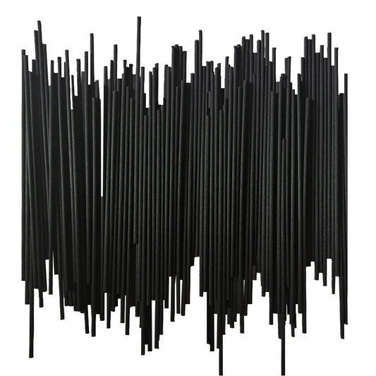 150pcs Black Aromatherapy Diffuser Sticks Fragrance Diffusion Sticks Essential Oil Diffusion For Indoor Use Only