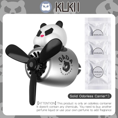 [DIY perfume] odorless ornament pilot airplane fan car air freshener decorations accessories aroma vent clip fragrance diffuser